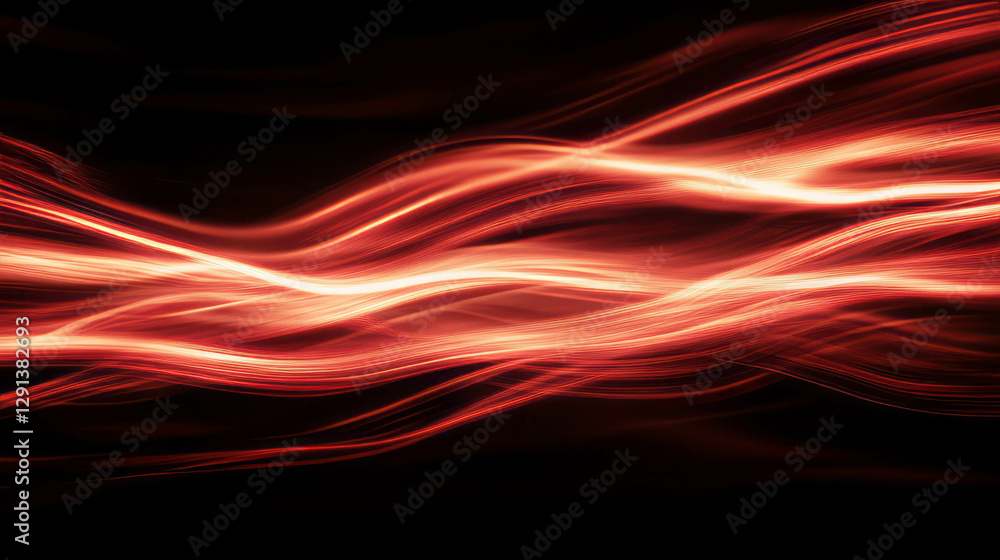 Leinwandbilder abstract neon light design with dynamic sharp highlights for digital backgrounds