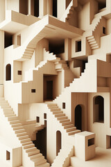 Impossible Staircase Structure