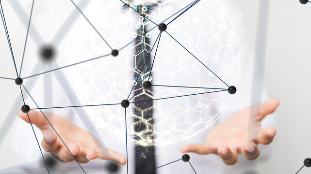 Futuristic wave, Futuristic data stream