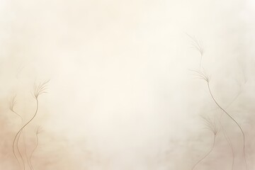 Old paper background with flowers, calm and peaceful atmosphere