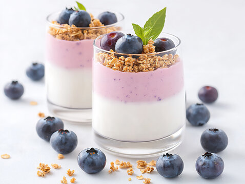  blueberry parfait