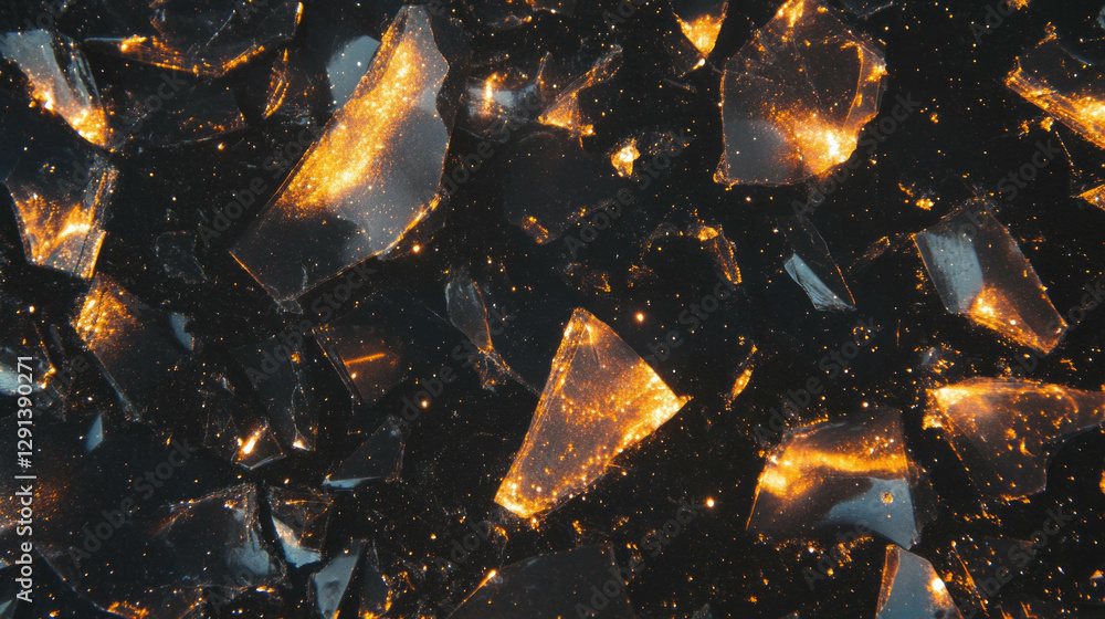 Poster abstract background with metallic flakes and shimmering plastic for design projects