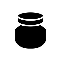 Jar icon in glyph style