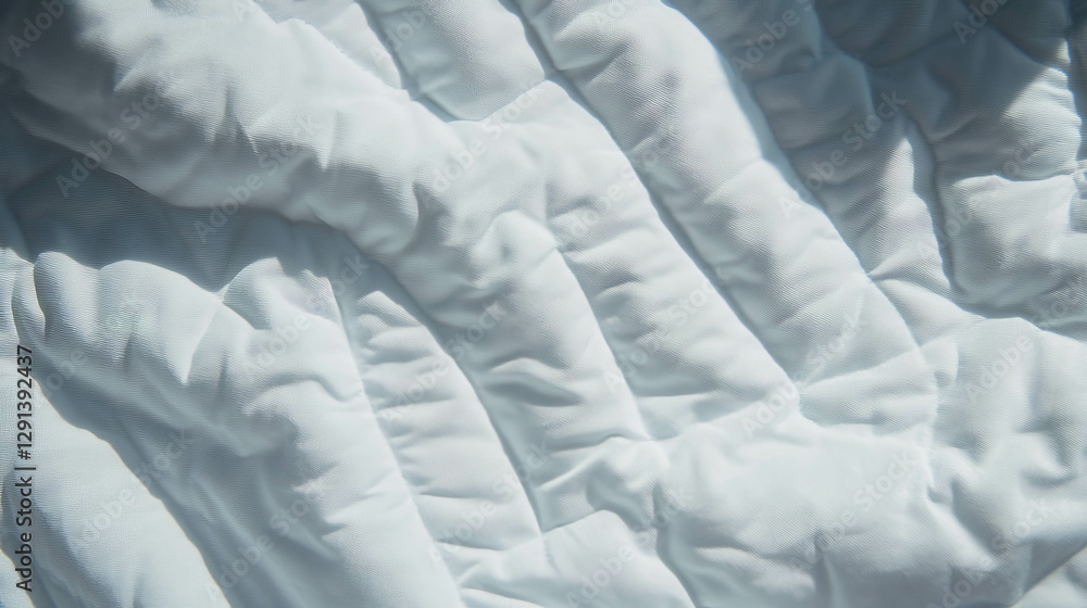 Poster Soft quilted fabric texture background for design projects