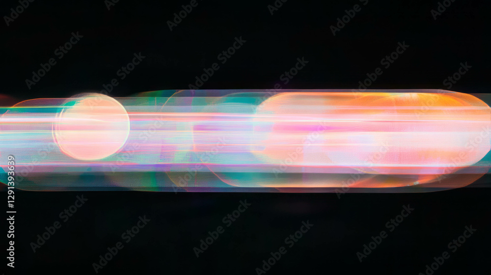 Poster vibrant rainbow light gradient and multicolor abstract background for design