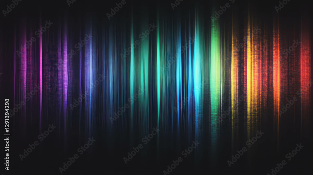 Poster vibrant rainbow light gradient texture for creative design and colorful backgrounds