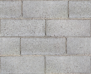 Wall made with concrete blocks - seamless pattern concept useful for renderings applications