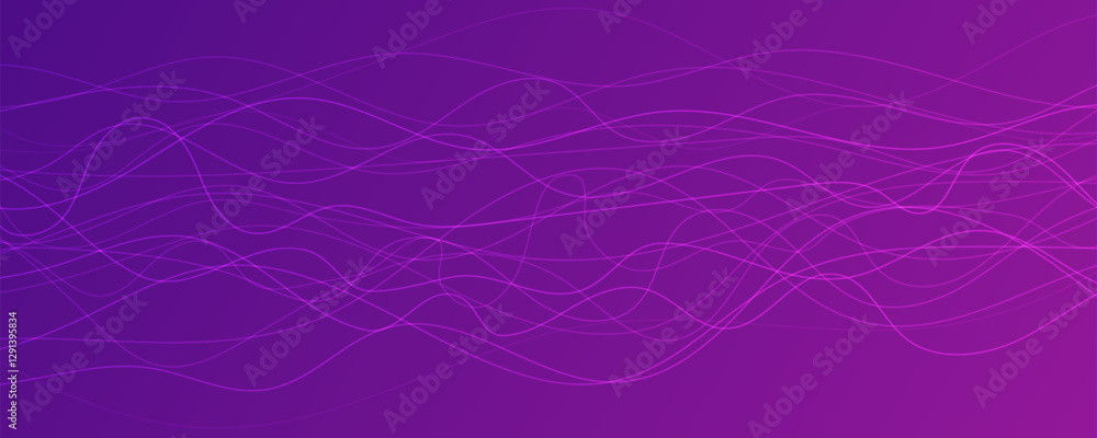 Poster abstract gradient background with wave beams