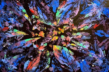 colorful autumn leaves