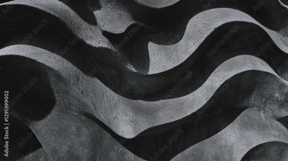 Poster abstract rough concrete background with intricate textured carving for artistic design