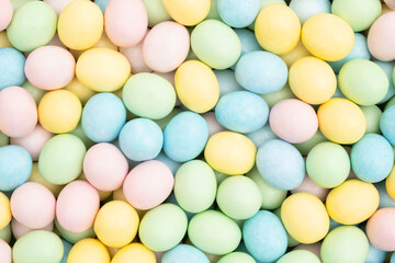 Colorful Easter egg background