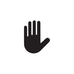hand symbol vector