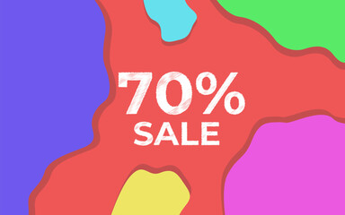 3d red background 70% sale
Abstract background sale, promotion, discount