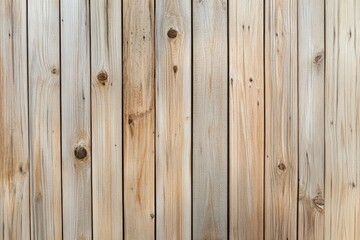 Naklejka premium Light Brown Wooden Plank Wall Texture