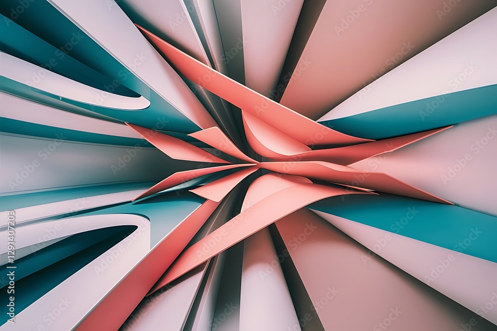 Poster abstract background minimal geometric design modern abstract cover dynamic shapes composition