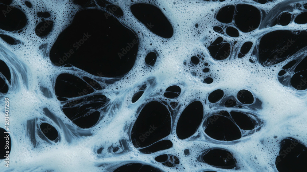 Poster abstract soap streaks forming a complex network design