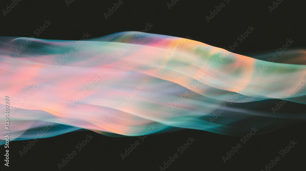 Poster Ethereal soft glow background with subtle light for elegant design