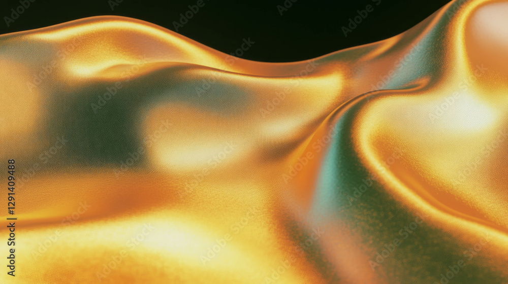 Poster soft gold light glow with subtle shades for elegant background design
