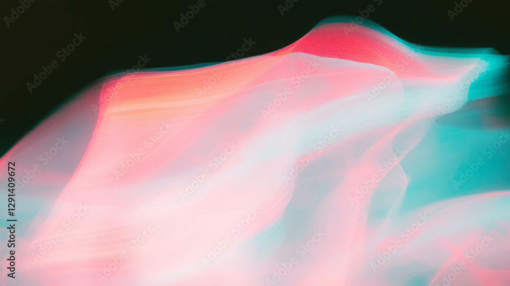 Poster Abstract background of soft light with pastel colors for modern design and creative projects