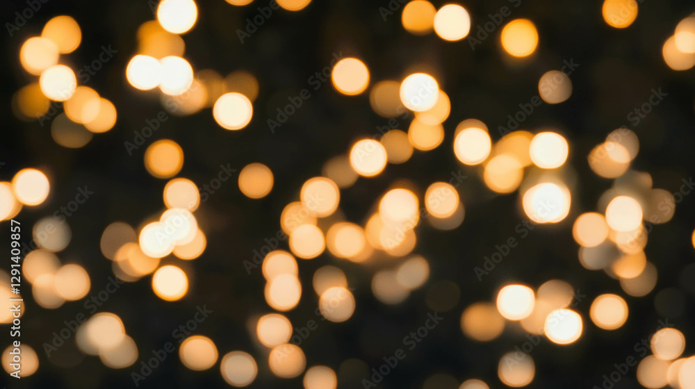 Poster soft light bokeh background with varied intensities for creative design and decoration