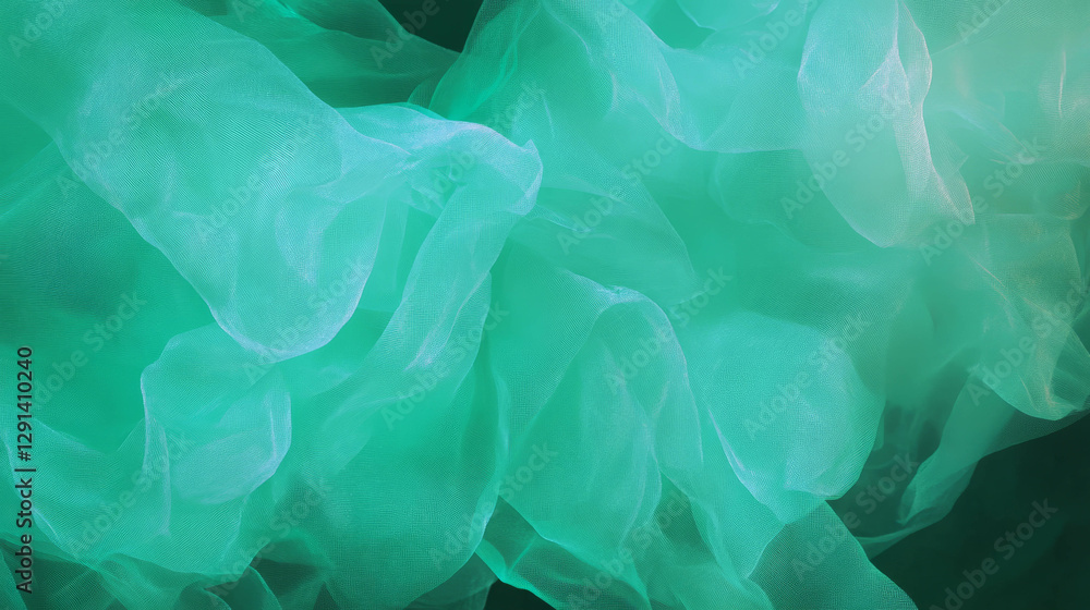 Poster soft mint light glow with subtle shades for elegant background design