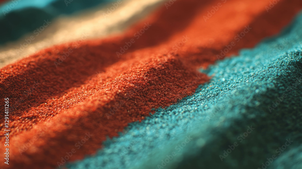 Poster colorful spice background with rich texture and patterns for culinary design