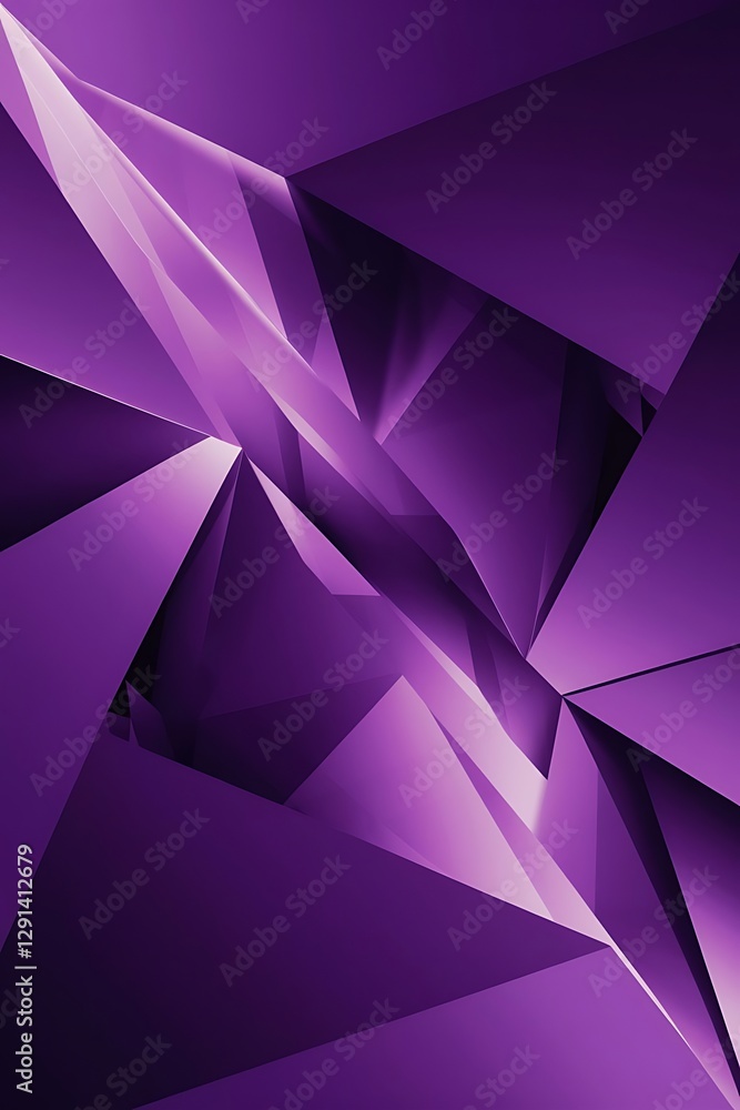 Poster purple abstract background polygon graphic geometric vector minimal texture web background purple co