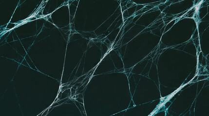 Intricate spiderweb background with broken threads for nature and design themes