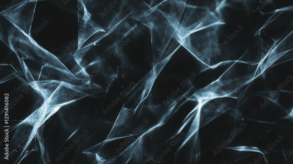Poster Intricate spiderweb with geometric patterns design for creative backgrounds