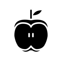 Apple icon in glyph style