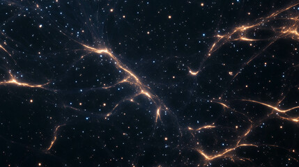 Obraz premium Abstract cosmic star light background for space-themed designs