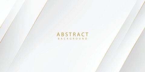 abstract white background diagonal gold light element design vector