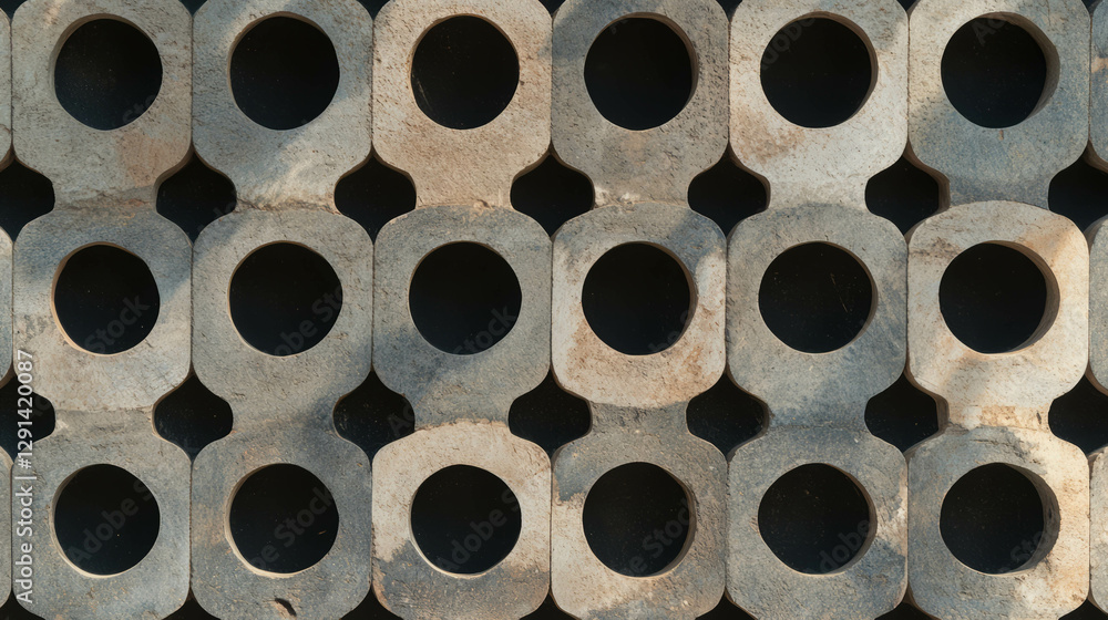 Aufkleber intricate stone carved pattern background for architectural design and decoration