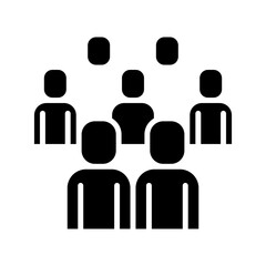 community icon in glyph style