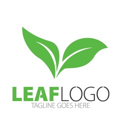 Obraz premium Leaf Logo