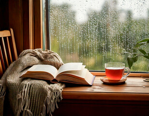Cozy Rainy Day Reading Nook