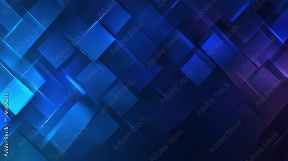 Poster abstract blue and purple gradient background with smooth flowing shapes and textures for design use