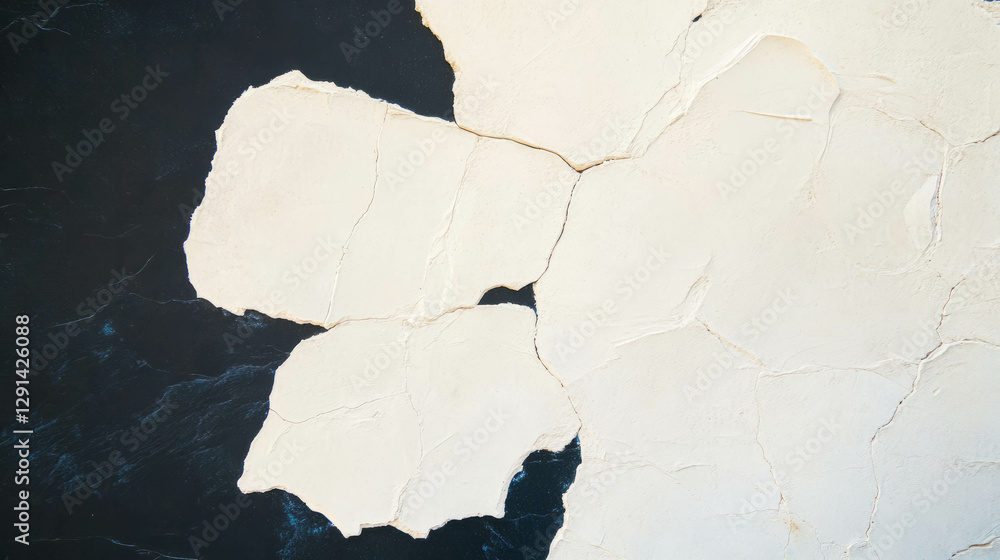 Poster textured plaster background with subtle cracks for artistic design and decoration