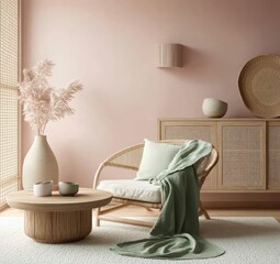Cozy Minimalist Living Space