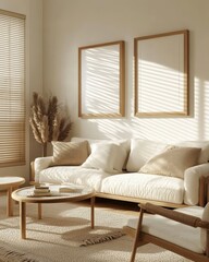 Fototapeta premium Cozy Minimalist Living Space