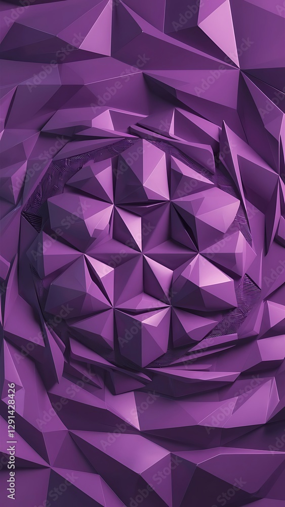 Aufkleber purple abstract background polygon graphic geometric vector minimal texture web background purple co