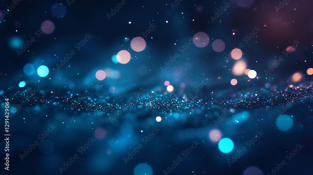 Poster mesmerizing twinkling star lights background with subtle glow for digital design