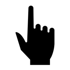 Point icon in glyph style