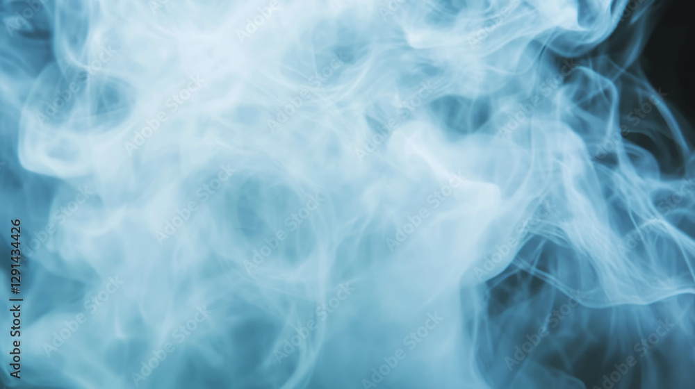 Poster abstract white light and smoke background for creative design projects