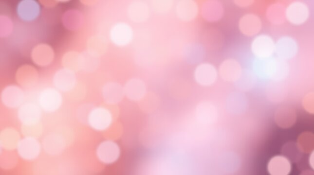 Delicate pink bokeh lights create a soft, dreamy background, perfect for adding a touch of romance.