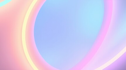 A mesmerizing pastel gradient background with soft curves creates a modern and dreamy aesthetic.