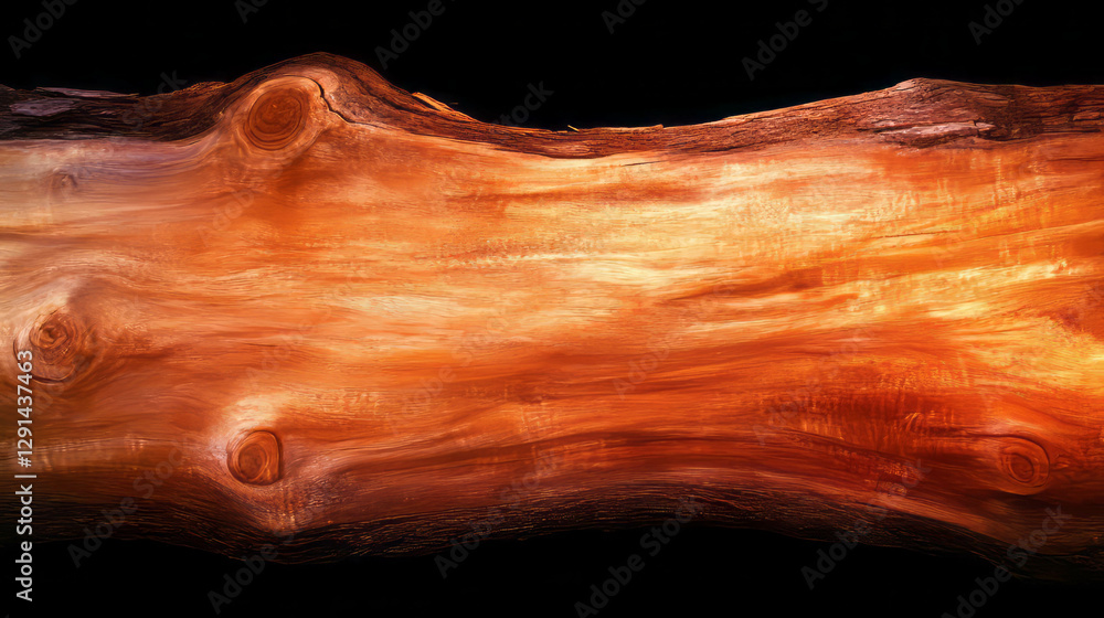 Poster natural wooden log texture with rich grain patterns for rustic design projects