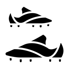 cleat icon in glyph style