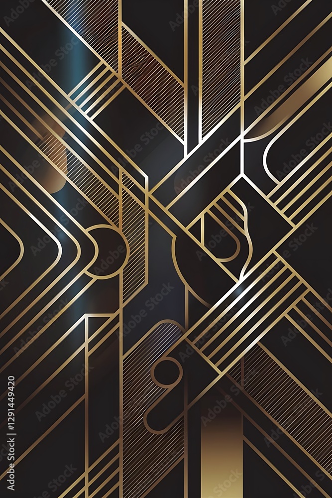 Poster abstract geometric pattern background with line texture for business brochure cover banner or web de