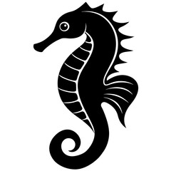 Naklejka premium black and white snake